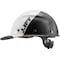 Dax Hard Hats Hard Hat Carbon Fiber Cap Brim 50-50 (White/Black) HDC50C-19WC - alternate 3